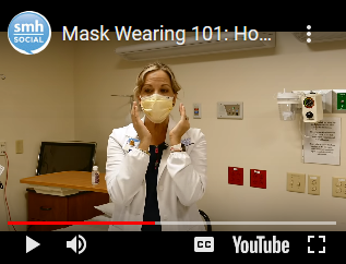 Video on face mask use 101